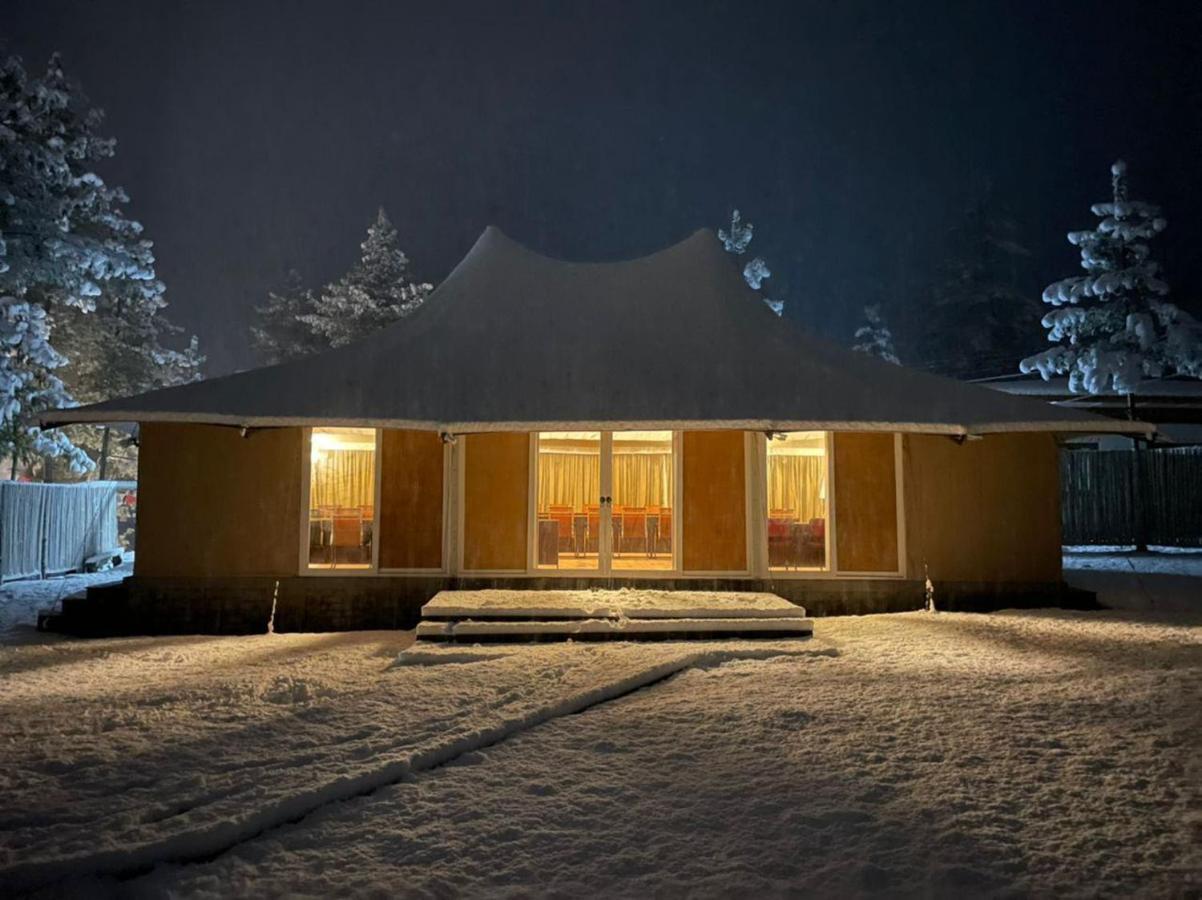 The Tiger Nest Camp Hotel Paro Exterior photo