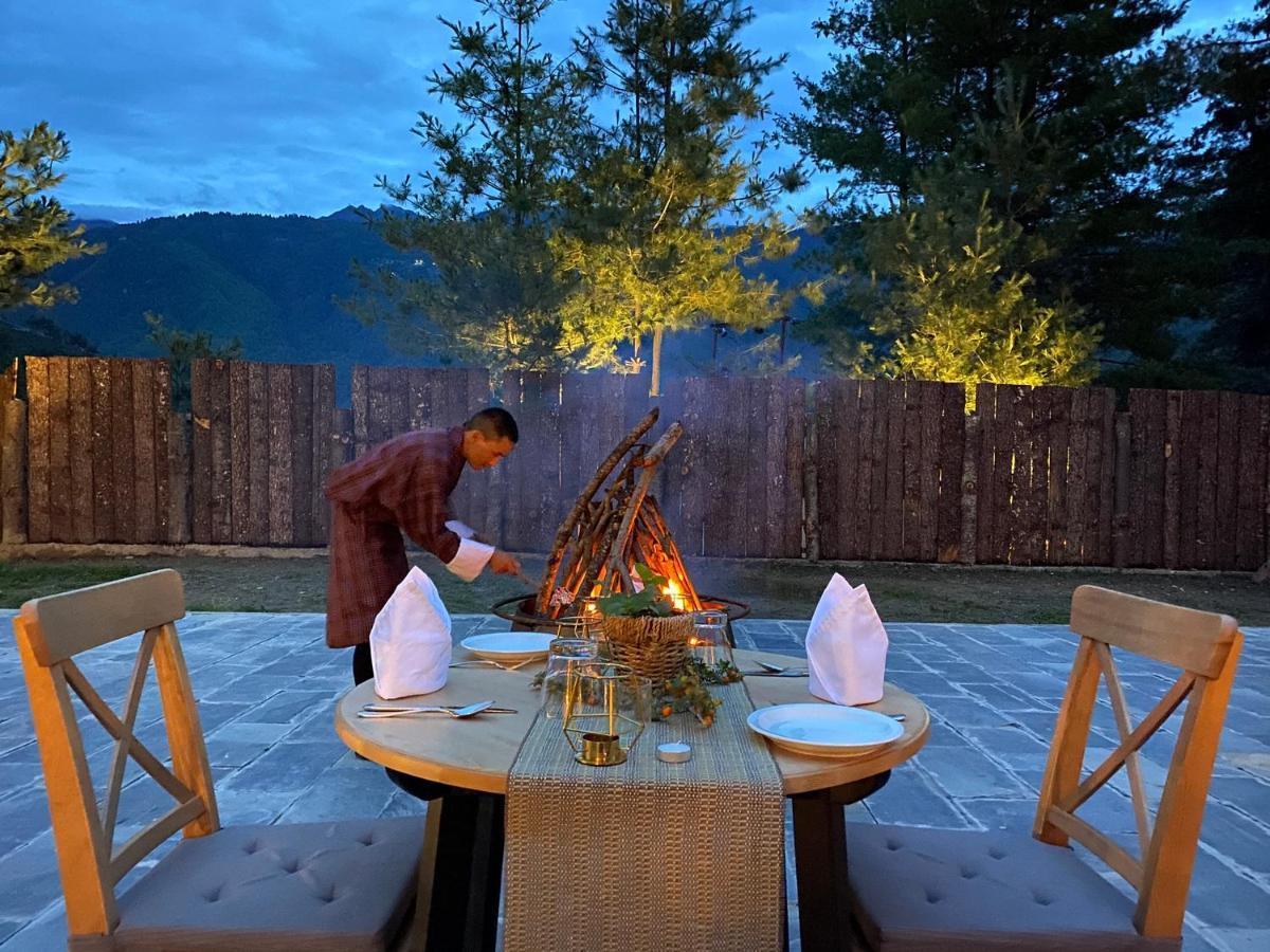 The Tiger Nest Camp Hotel Paro Exterior photo