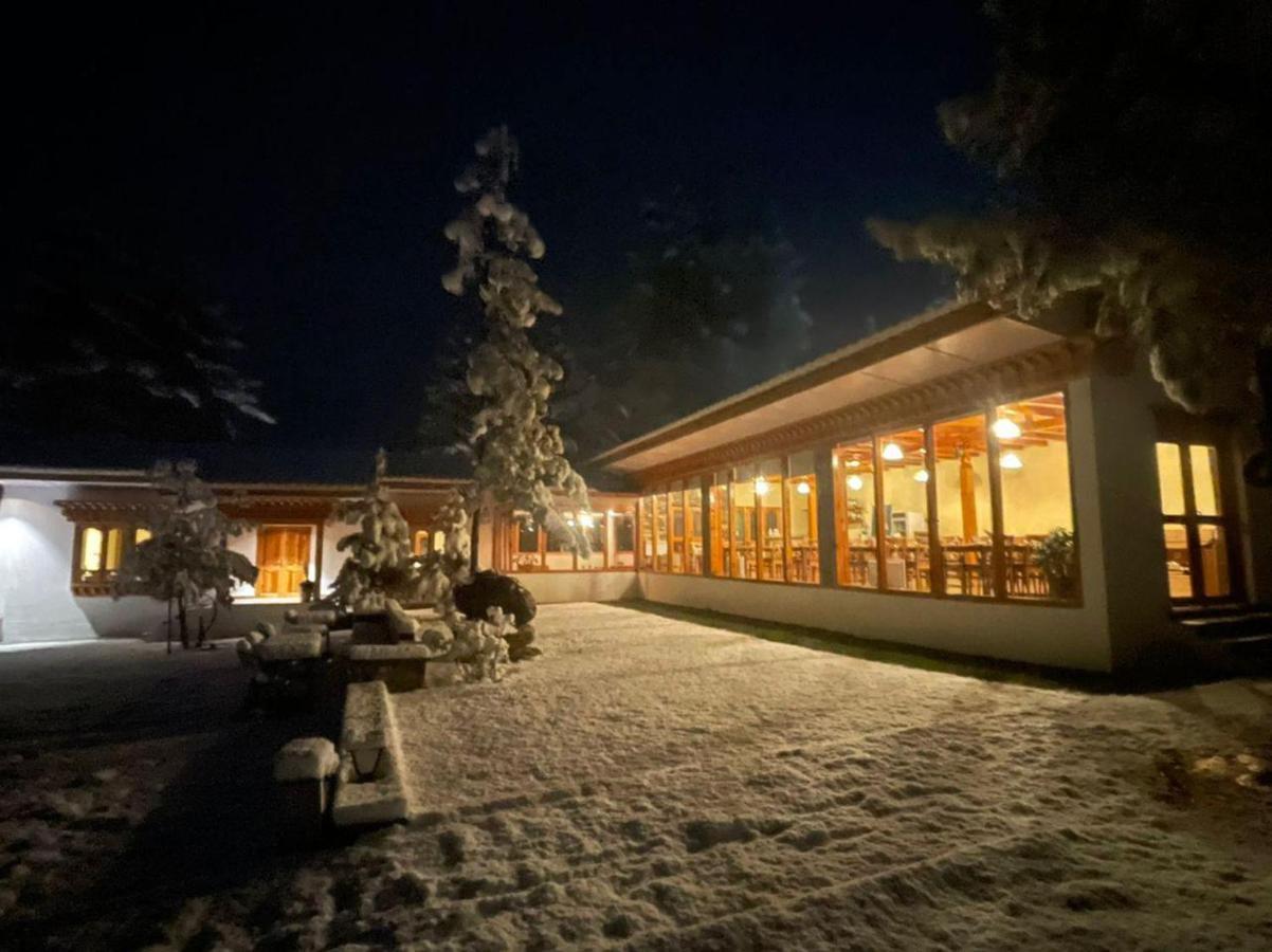 The Tiger Nest Camp Hotel Paro Exterior photo
