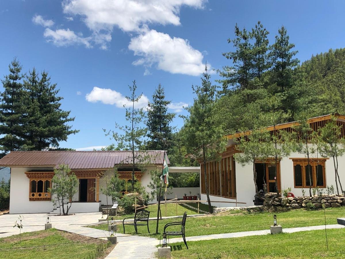 The Tiger Nest Camp Hotel Paro Exterior photo