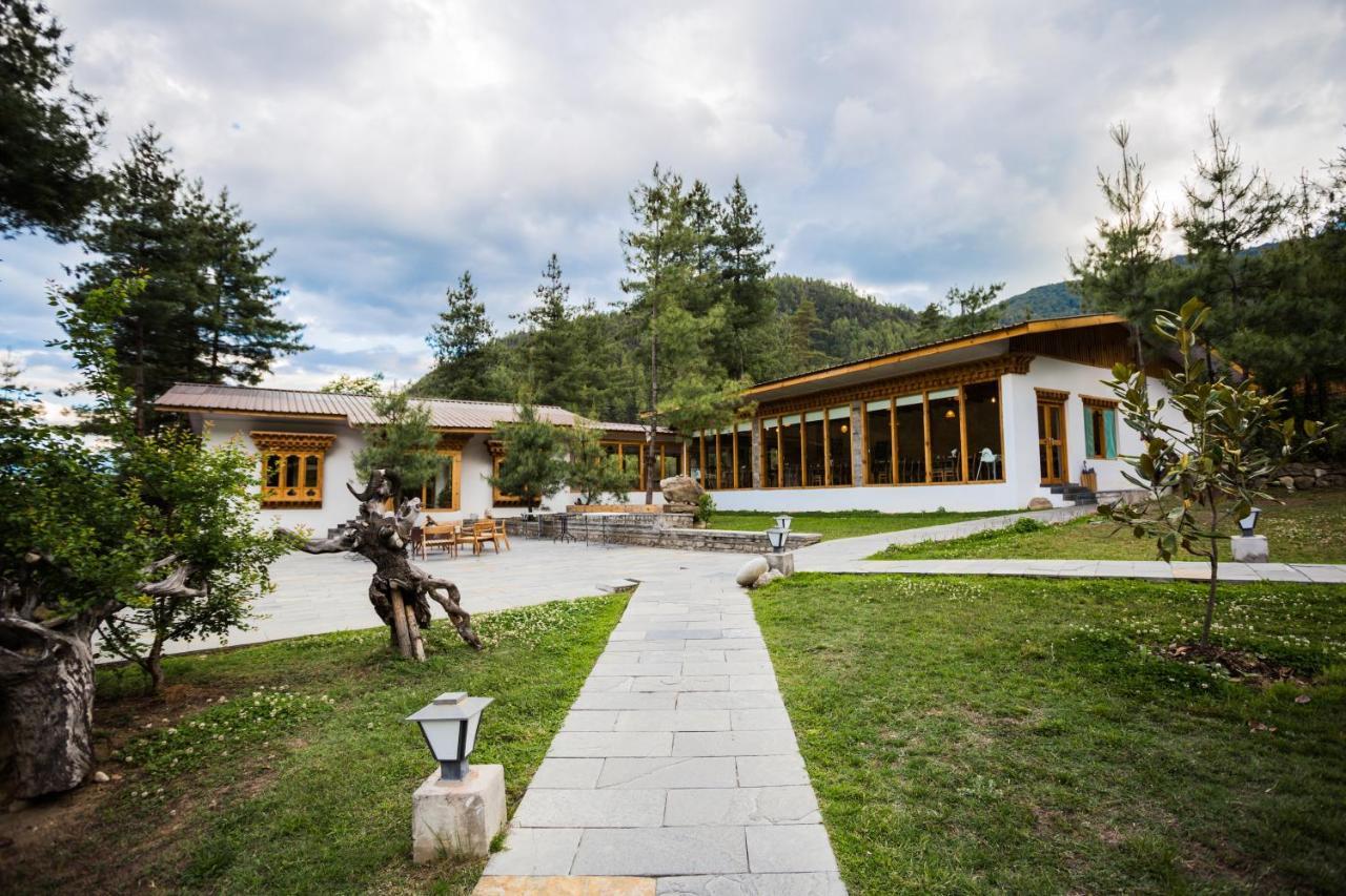 The Tiger Nest Camp Hotel Paro Exterior photo